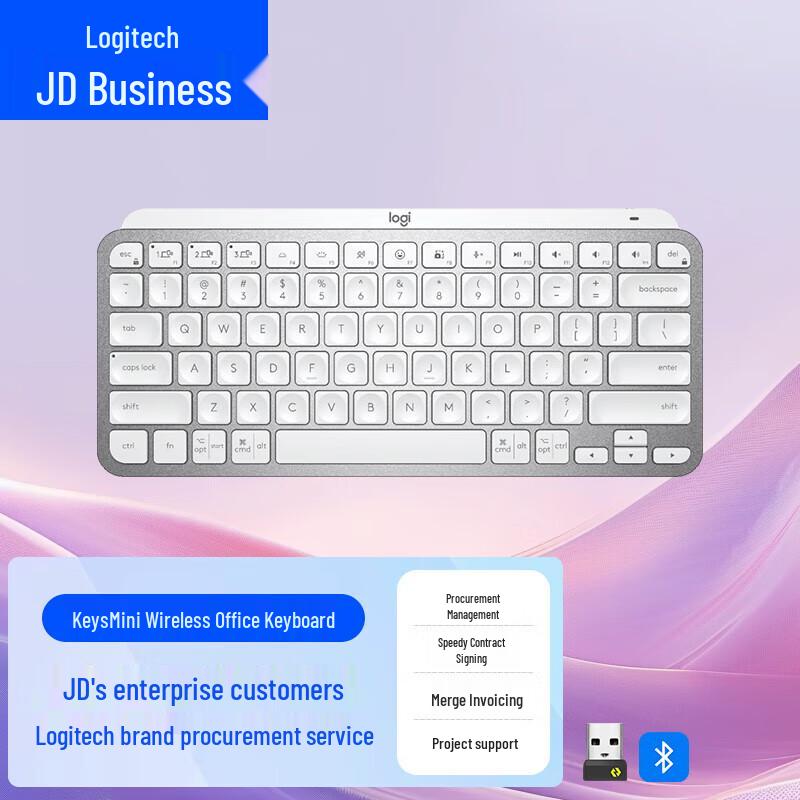 Logitech Беспроводная бизнес-клавиатура MX Keys Mini Master Series
