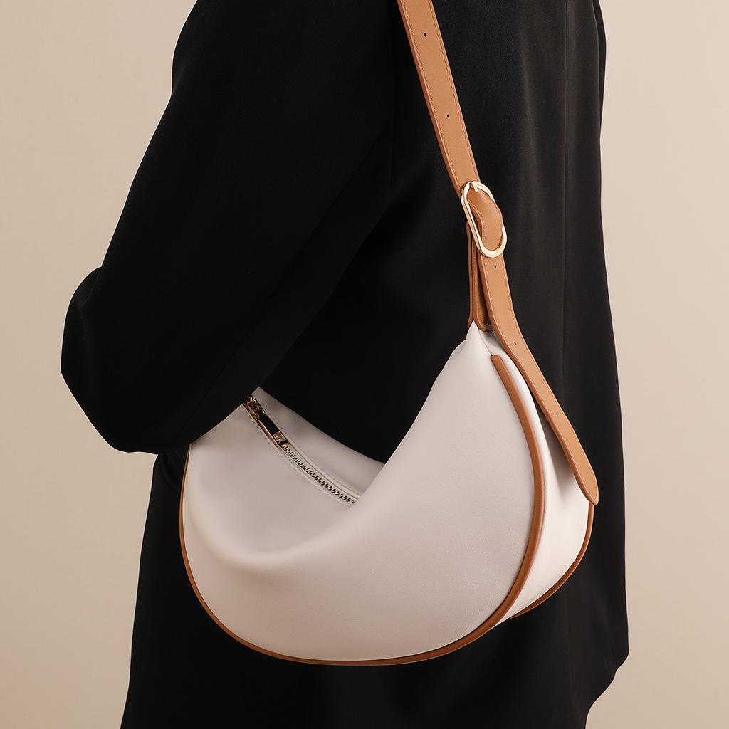 Новая универсальная сумка для женщин, сумка через плечо, осенняя сумка большой емкости из натуральной кожи, сумка через плечо, сумка подмышкой