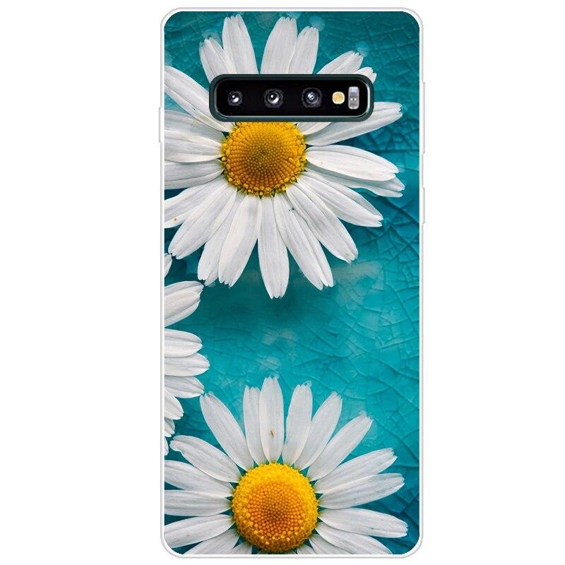 Новейший чехол из ТПУ с принтом для Samsung Galaxy S10 S10 + чехол для телефона Samsung S10 Plus S10e, задняя крышка, бампер Fundas Coque