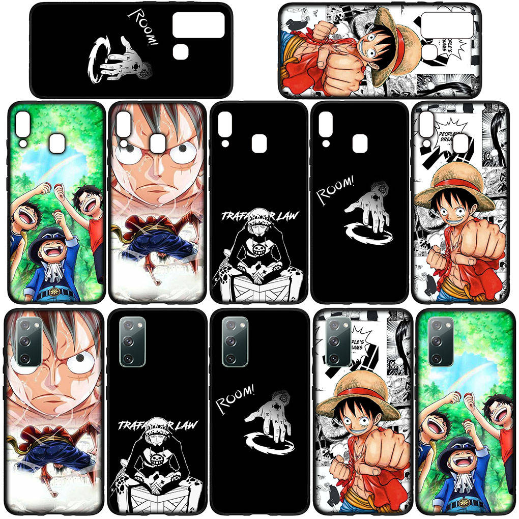 Чехол для iPhone 16 15 Xiaomi Redmi Note 14 13 12 11 Pro Max 16e Samsung Galaxy S25 S24 S23 Moto OPPO Huawei Luffy One Piece Trafalgar Law чехол для телефона