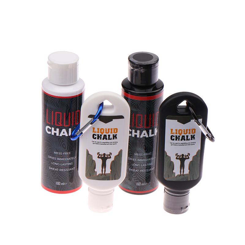 50/100 мл жидкий мел магниевый порошок фитнес тяжелая атлетика противоскользящий крем улучшает сцепление тяжелая атлетика скалолазание спортзал спорт