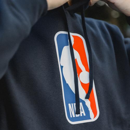 Nike Худи с принтом для мужчин черное
