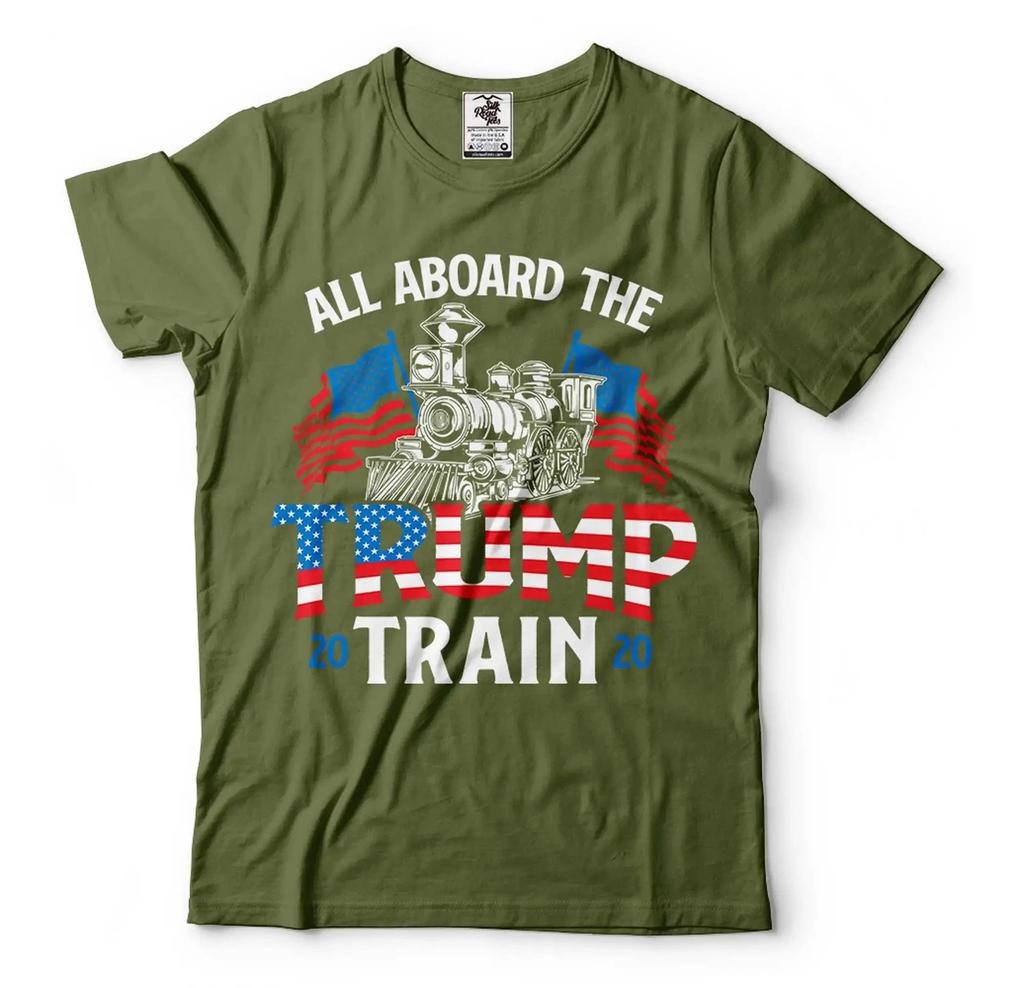 Trump Train Shirt Trump 2024 Tee USA Patriotic Tee Conservative Republican Shirt