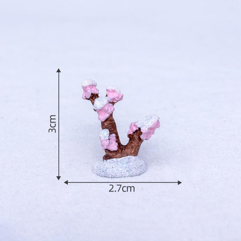 Micro-landscape Jiangnan Snow Scene Sand Table Pavilion Bridge GateRockery Landscaping Materials Decorations, Accessories, Small Ornaments