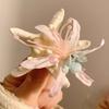 Resin Starfish Hair Clip Korean Style Women Side Clip Headdress Orchid Flower Hairpin  Seaside