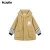 M.Latin Boys' Autumn Denim Trench Coat