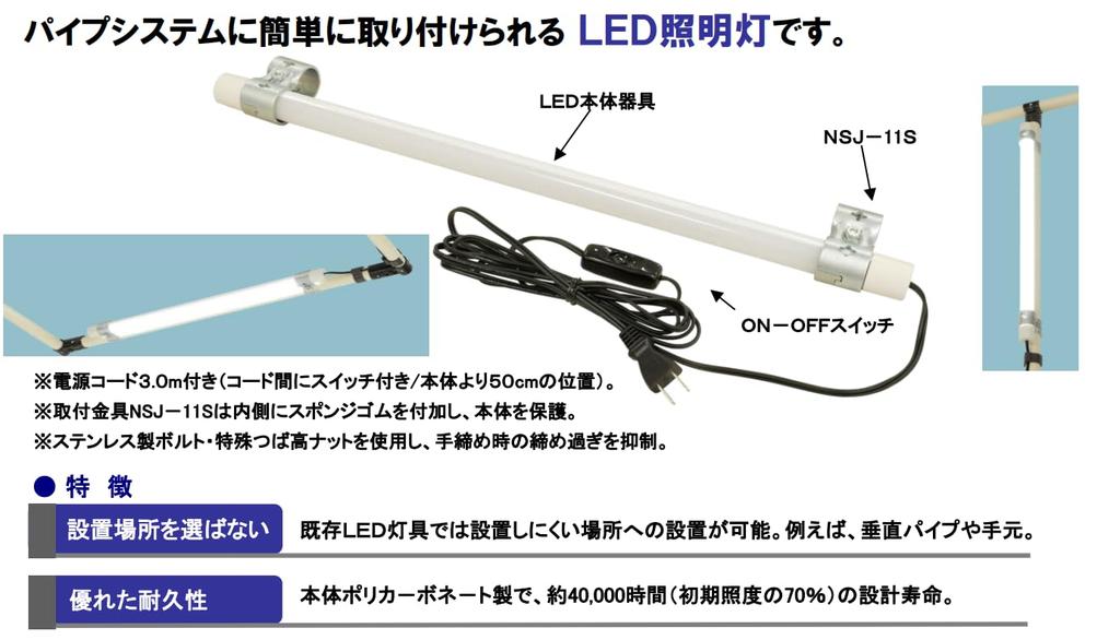Spacia LED20FR-A Светодиодное освещение для трубных систем
