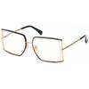 Max Mara Mm5156 B Blue Light Block 098 Women Eyeglasses
