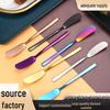 304 Stainless Steel Butter Knife - Western Tableware for Jam, Cheese, Icing, and Cream Scraping with Long Handle