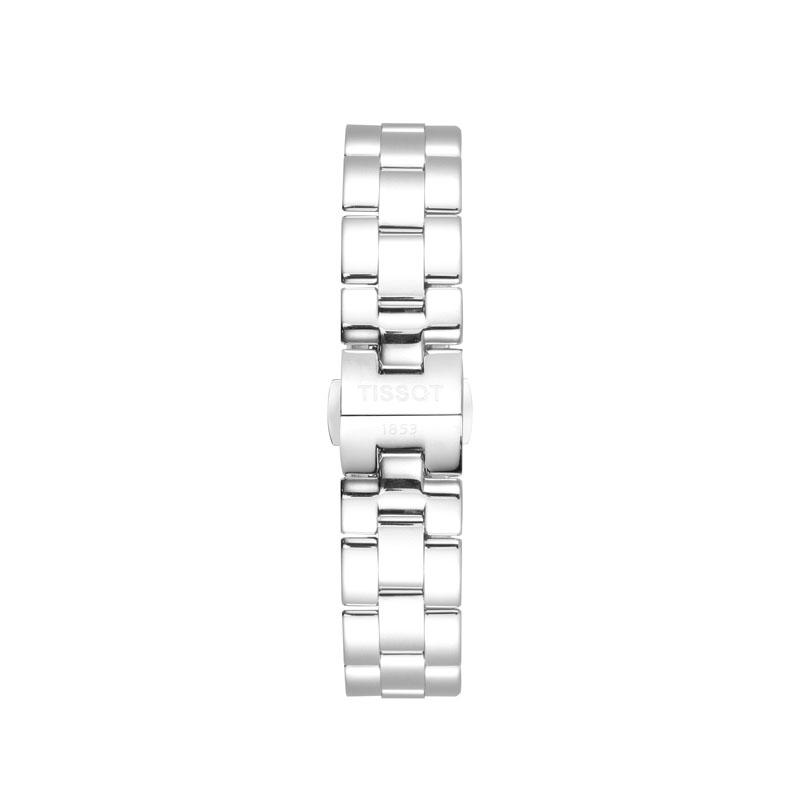 Tissot Женские часы коллекции Wave с кварцевым механизмом 30 мм, синий циферблат T112.210.11.041.00