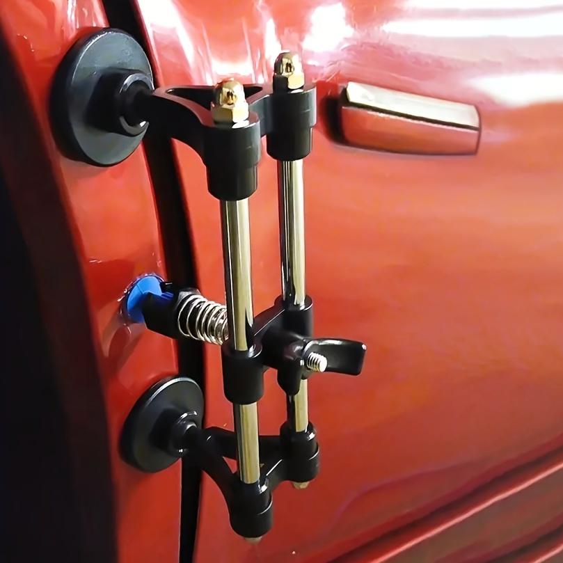 Комплект инструментов для ремонта кузова автомобиля, съемник вмятин с двухполюсным мостовым съемником для удаления вмятин на автомобиле, мелких вмятин.