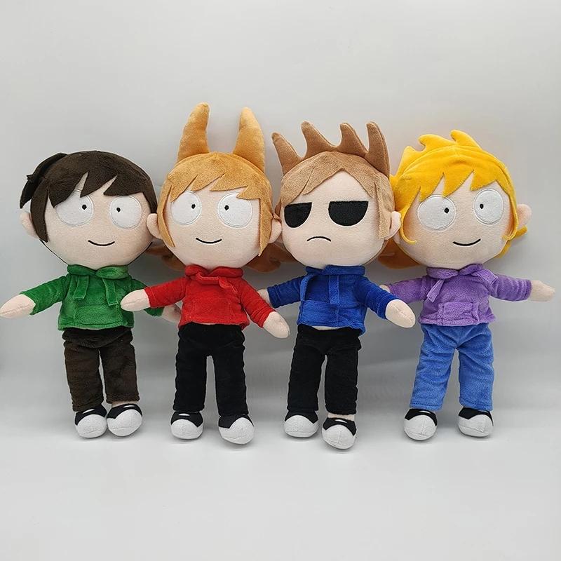 Новое Аниме Eddsworld Плюшевая Мультяшная Кукла Для Дома Мягкая Набивная Игрушка Рождественский Подарок Для Детей