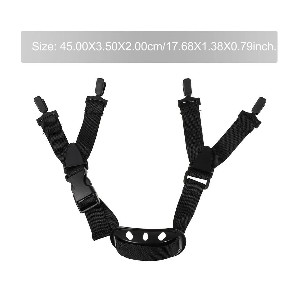 Iplusmile Helmet Chin Set of for Construction Lightweight and Durable Polyester Chin Hat Accessories Straps, 2, Workers, Straps,