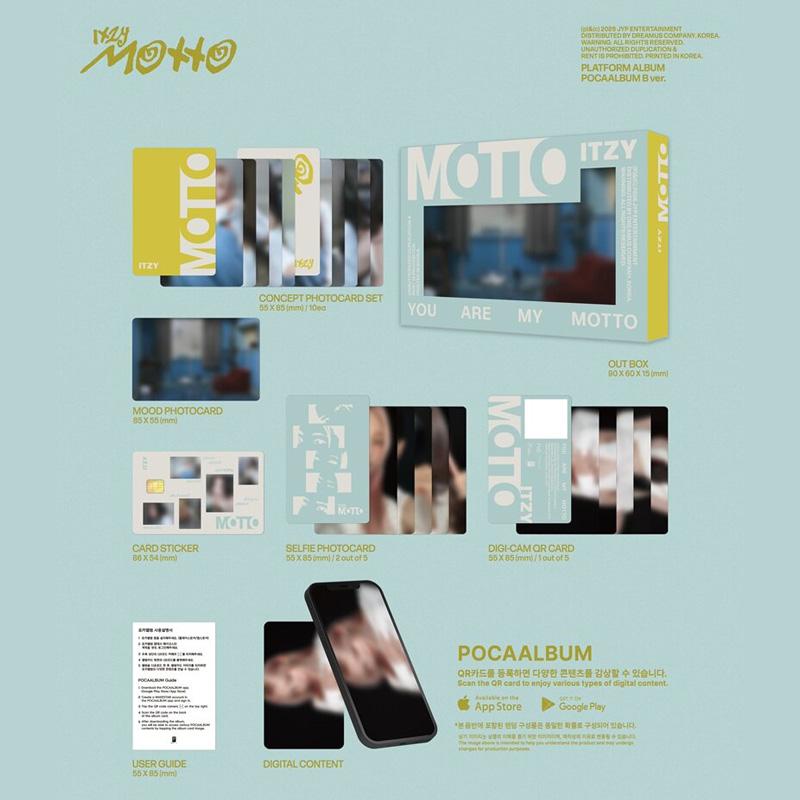 ITZY Девиз POCAALBUM Вер.