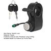 Electric Scooter Ignition Lock with Keys Easy To Use E-scooter Throttle Accelerator Starter Switch Lock for Kukirin G2 Pro/G2 Max