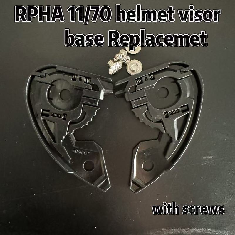 База для крепления визора шлема Rpha 11 для HJC HJ-26, Аксессуары для базы Rpha 70, Комплект осевых винтов, Запчасть