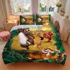 Jungle Book Adventure Print 3Pcs Bedding Setduvet Cover With 2 Bedropillowcase Home Birthday Gift