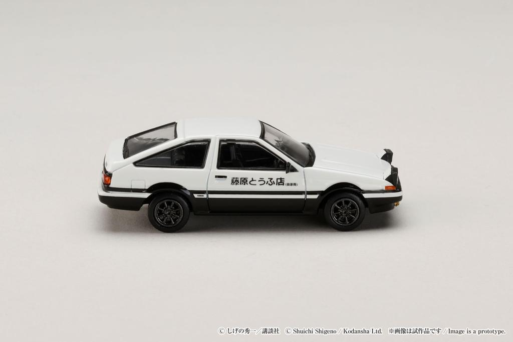 HobbyJAPAN Initial D 30th Anniversary Blister Package Diorama Set Series Toyota Sprinter Trueno Initial D Takumi Fujiwara VS Keisuke Takahashi