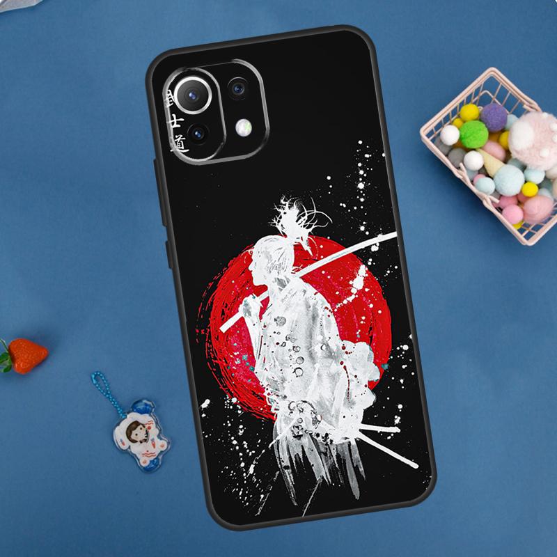 Японский Бусидо Самурай Чехол Для Xiaomi 14 13 15 Ultra 11T 12T 13T 14T Pro POCO X7 Pro X3 X5 F5 F6 M6 X6 Pro Чехол