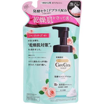 Carecera Bubble Moisturizing Body Wash - Fruity Rose Fragrance - Refill 385 мл Мыло для тела для сухой/чувствительной кожи Инструкция по применению: Применить соответствующ