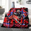 Elvis Presley Personalized Text Blanket Lightweight Customizable Blanket Durable Comfort Throw For Bed Livingroom Home Decor Office