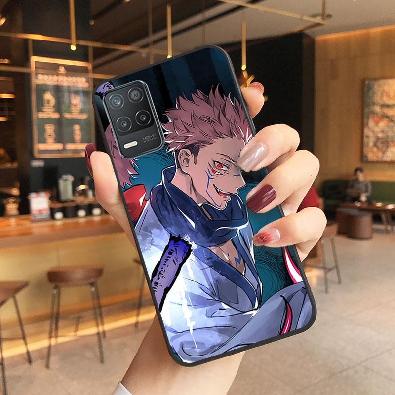 Чехол для телефона Jujutsu Kaisen Satoru Gojo для OPPO Realme GT 2 Pro X2 Pro XT C25S 8 7 6 Pro 6i GT Master C3 C21 C21Y C11 X3 SuperZoom