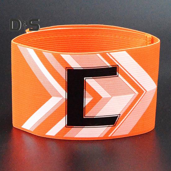 Футбольная повязка капитана, регулируемая повязка капитана «C», эластичные повязки для баскетболистов и футбольных игроков для взрослых и молодежи