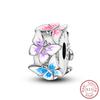 100% 925 Silver Charms Pendant Airplane Beach Sailing Hat Sun Energetic Attractiveness Design For Fine Jewelry Making