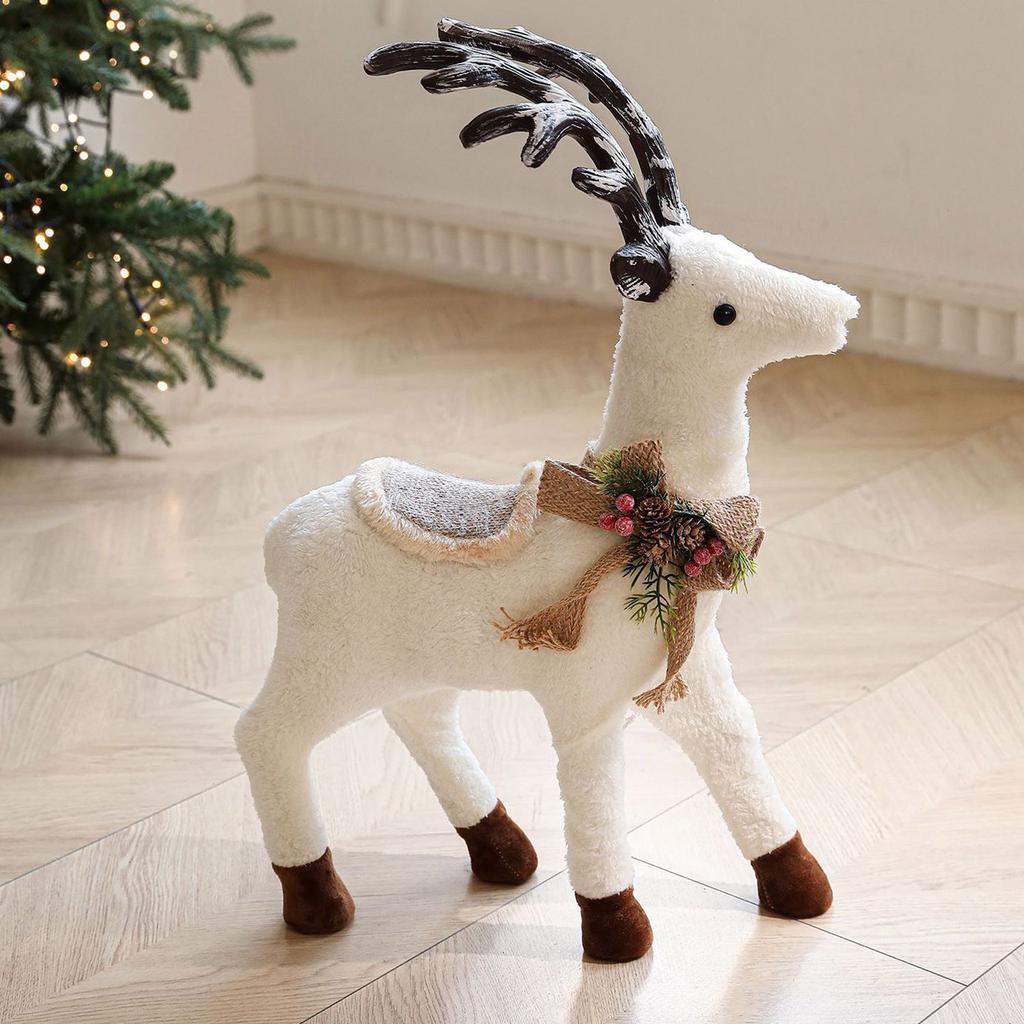 Кукла Лось Кукла Дом Торговый центр Оформление витрины Рождественские украшения Украшения для рождественской елки