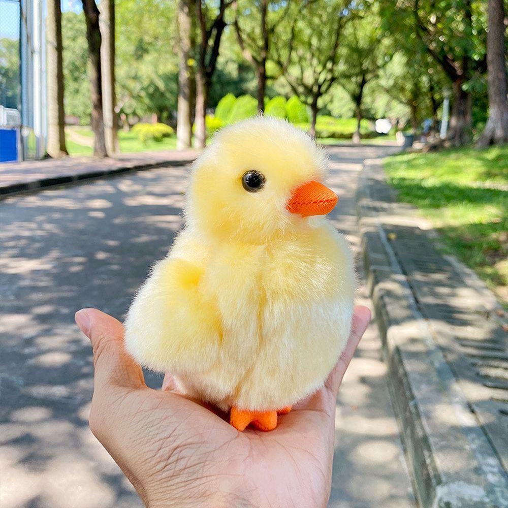 Animals Lifelike Duck Doll Simulation Chick Doll Yellow Duck Plush Toy Little Chick Duck Plush Toy