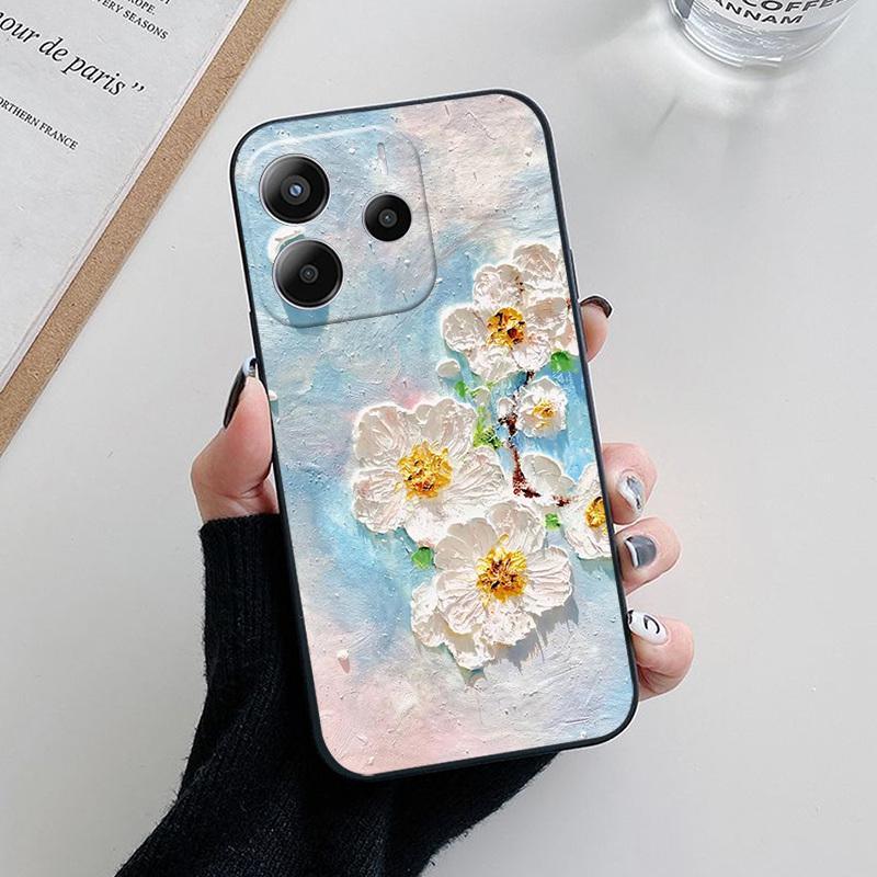 Для Xiaomi Redmi Note 14 5G Чехол Модный Мягкий Силиконовый Задний Чехол для Телефона Redmi Note14 5G Чехол Fundas Redmi Note 14 2025