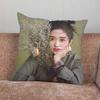 Actor Shen Yue Pillow Case For Home Bedroom Car Office Decoration Living Room Sofa Cushion Cover Suitable