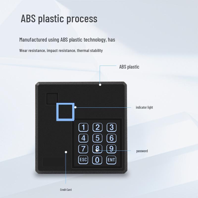 Waterproof Wiegand Card Reader with Keypad & Access Control Functionality (WG26/34)