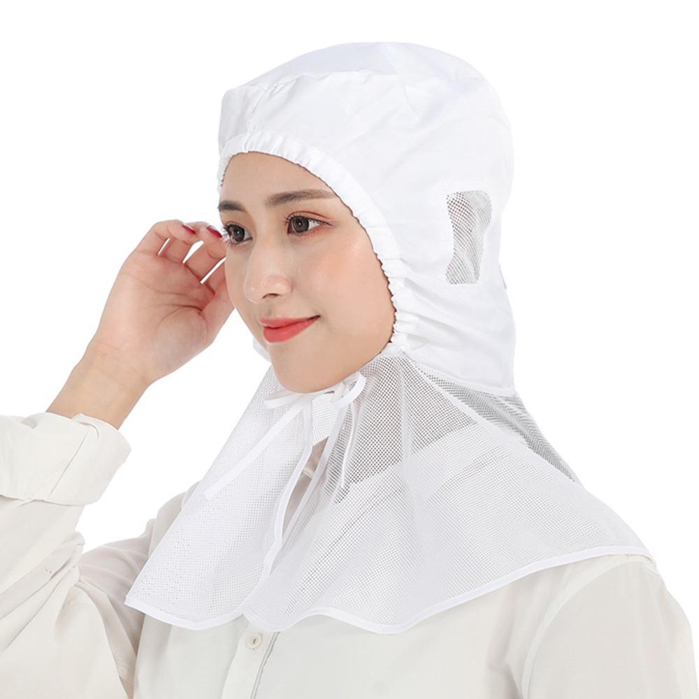 Дышащая Пыленепроницаемая Шаль Шляпа Защита Шеи Рабочая Шляпа Новая Рабочая Кепка Пищевая Фабрика