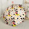 Mickey Mouse Party Decorations Automatic Umbrella Compact 8-Rib Lightweight Durable Travel Essential Outdoor Accessory