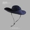 Sunscreen hat men's and women's summer visor western cowboy climbing hat bucket hat UV protection fishing hat