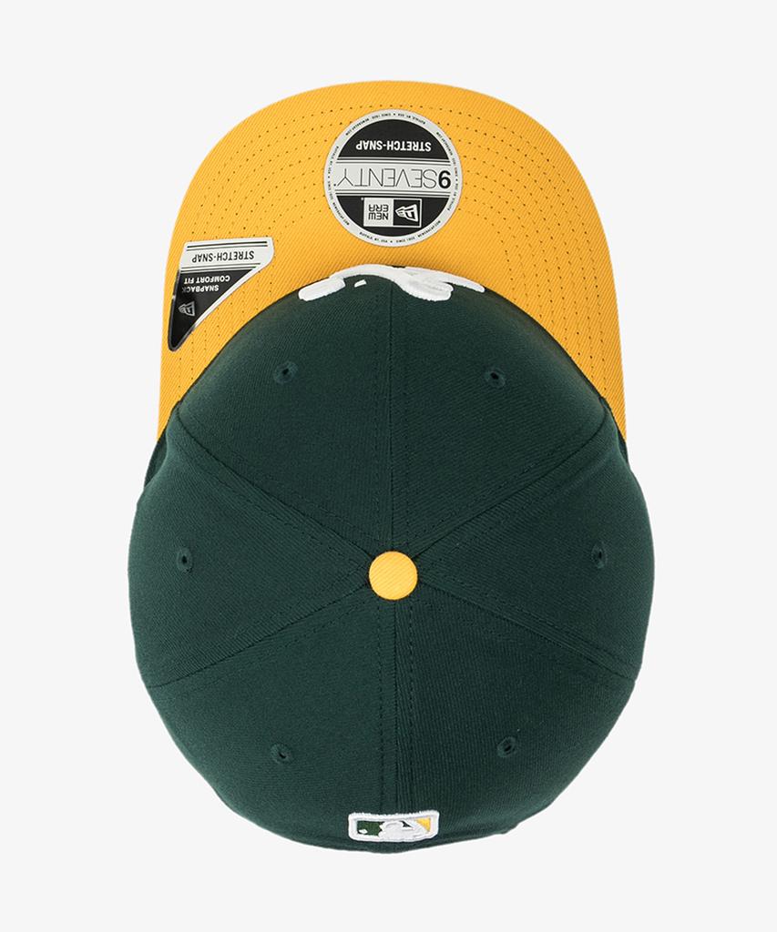NEW ERA Mlb Oakland Athletics Stretch Snapback Dark Green