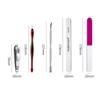 Pusher Nail Remover Manicure Tools Set Stainless Steel Dead Skin Scissors Nail File Polishing