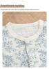 Adorable Floral Print Summer Romper Set for Baby Girls - 0 to 12 Months