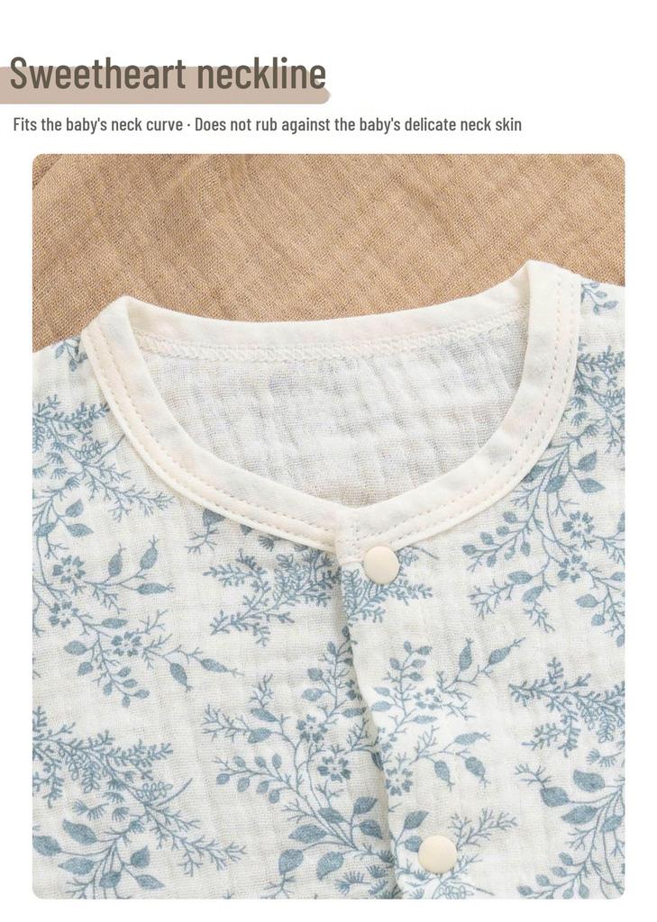 Adorable Floral Print Summer Romper Set for Baby Girls - 0 to 12 Months