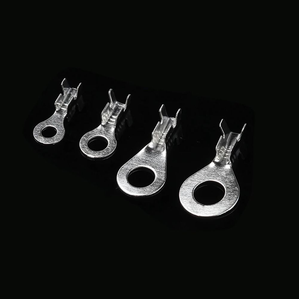 100Pcs M3/M4/M5/M6/M8 DJ431 Terminal Block Brass Wire Connector New Crimp Terminal