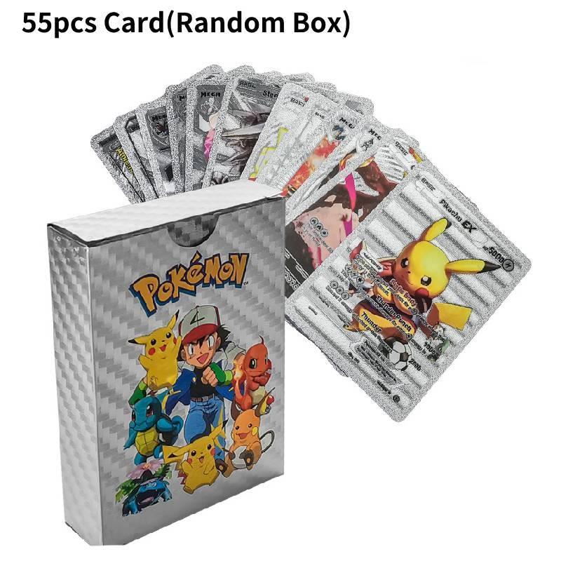 Cards Foil Pack Of 55 Pcs Assorted Card Toy Collect Gift Peripheral