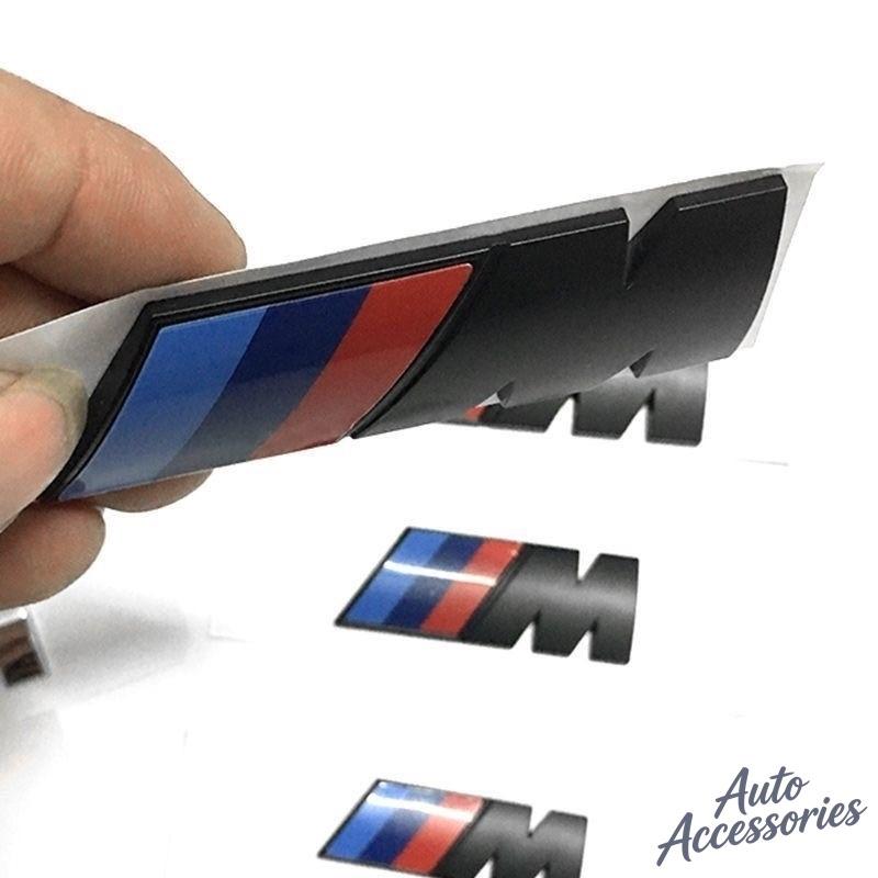 1PC 45mm 55mm 73mm 90mm 3D ABS M Emblem Car Fender Badge Trunk Sticker Accessories For BMW M M3 M5 M6 G20 E36 E34 X6 G20 G30 X3 xg3