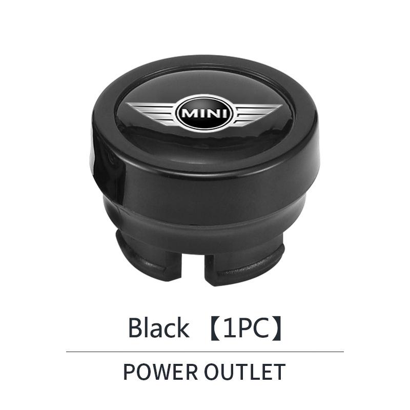 VCX16 Car Cigarette Lighter Cover Button Protective Case Anti Dust Cap For BMW Mini Cooper R50 R53 R55 R56 R60 R61 F54 F55 F56 F60