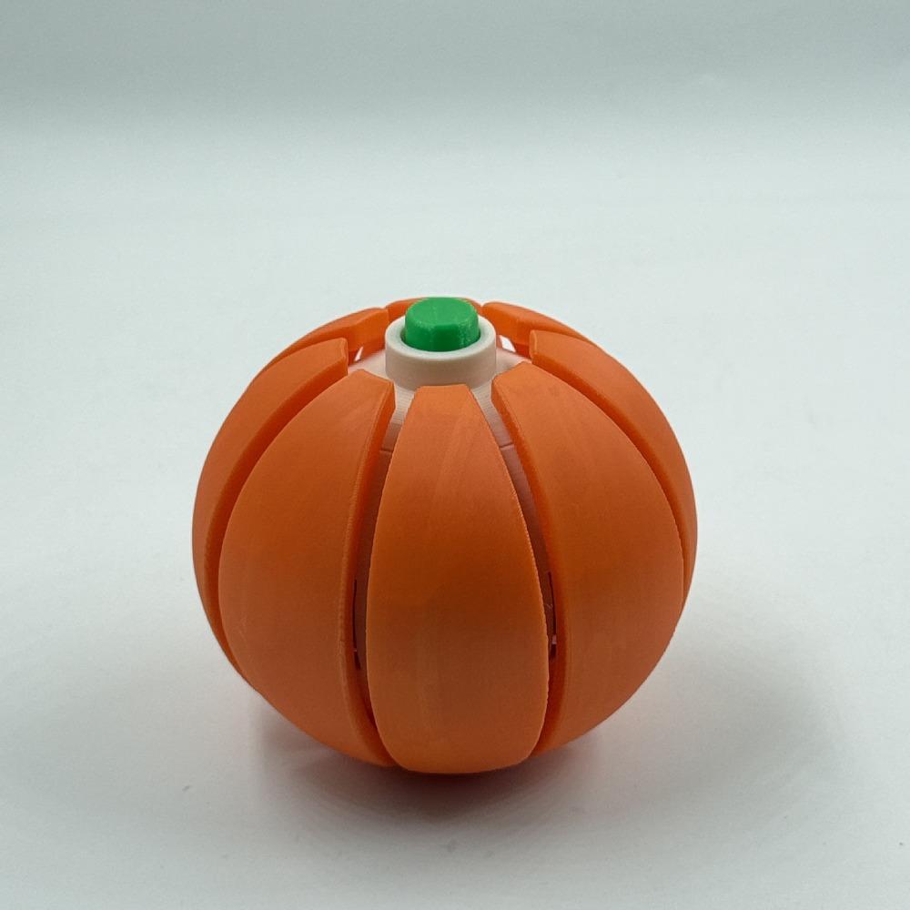 Button Click Fidget Clicker Fruit Design Stress Relief Toy Pumpkin Squishy Toy  Party Giveaway