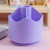 Multi-functional Pen Holder Multi-slot Storage Holder Durable Makeup Brush Storage Box  Desk
