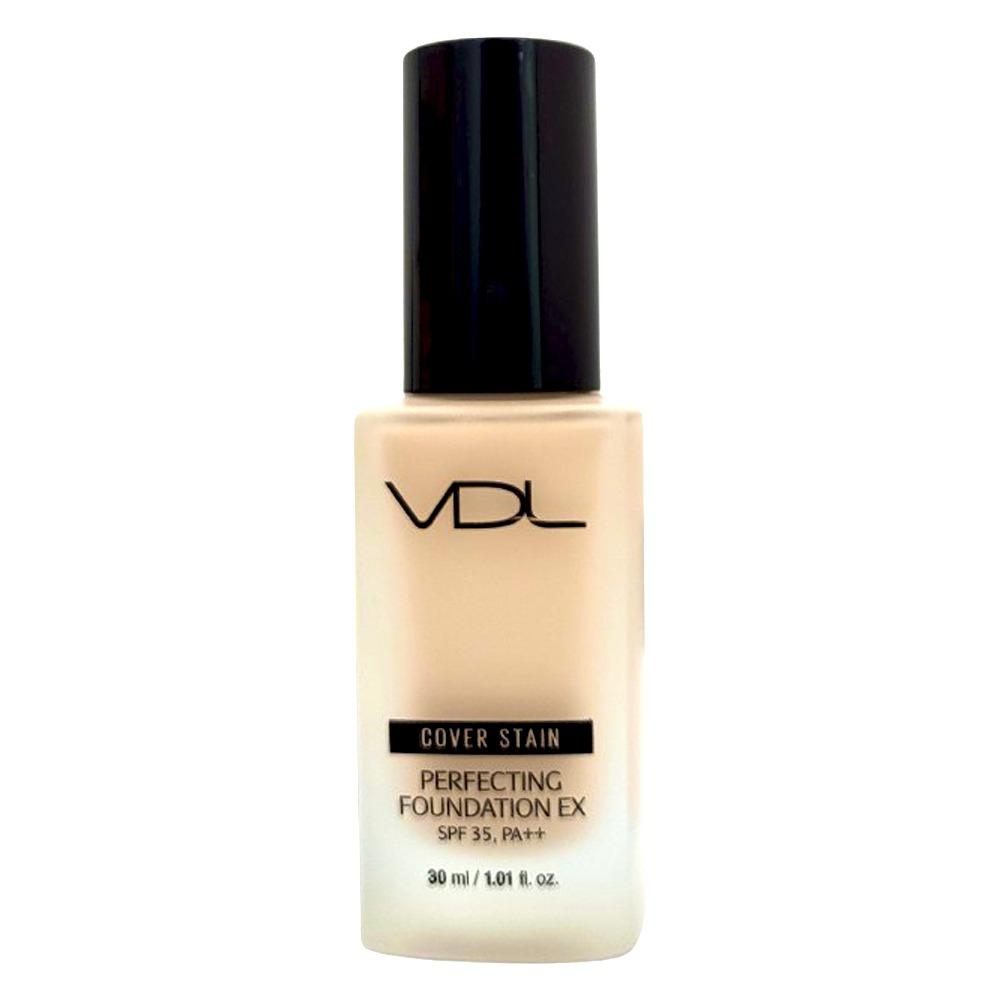 VDL Тональная основа Cover Stain Perfecting Foundation EX A02 Стойкое покрытие 30 мл