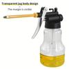 250 ML Small Oil Oiler High Pressure Pump Type Oiler New Transparent Oil Can