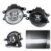 For Toyota Fog Lamps LED Fit Corolla RAV4 Camry Yaris Prius CHR Hilux Lexus Car Headlight Daytime Running Lights 12V