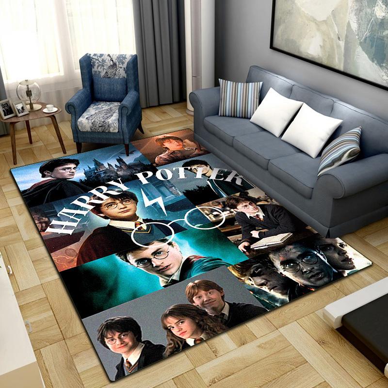 Harry Potter Area Carpet for Living Room Bedroom Home Decor Cool Movie Mat Floor Mat -LXR33